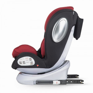 Scaun auto rotativ 0-36 kg Coccolle Lyra Dahlia Red - Img 5
