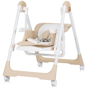 Scaun de masa Chipolino Milk Shake 2 in 1 beige - Img 3
