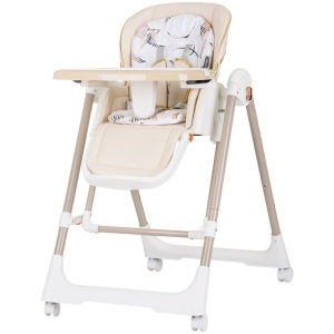 Scaun de masa Chipolino Milk Shake 2 in 1 macadamia