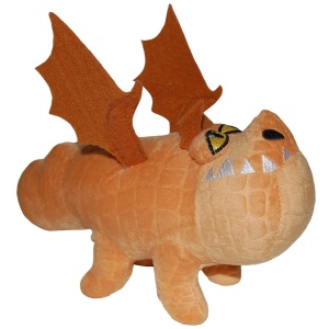 Set 2 jucarii din plus Toothless 25 cm si Meatlug 21 cm, How to train your dragon - Img 4