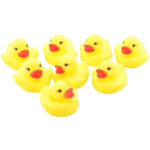 Set 8 ratuste din cauciuc pentru baie, 5.5x5.5x4 cm - Img 2