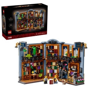 Set de construcție LEGO® Icons - Librărie: Sanctuarul cărților (11379), 1690 piese, 18+ ani