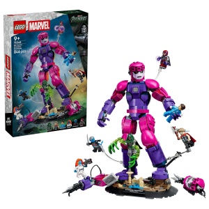 Set de construcție LEGO® Marvel - Bătălie memorabilă: Avengers: Doomsday (76348), 846 piese, 9+ ani