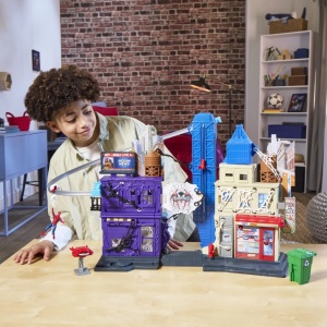 Set De Joaca Marvel Spider Man Venom Versus Web City Slinging - Img 2