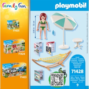 Set de joaca Playmobil - Femeie In Hamac - Img 3