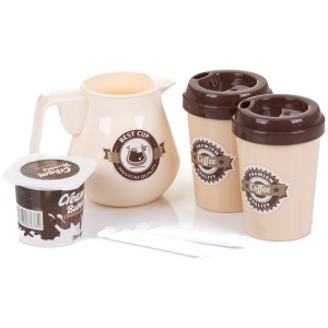 Set jucarie Chipolino Coffee Machine cu lumini, sunete si 41 accesorii - Img 2