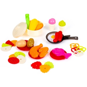 Set jucarie Chipolino Kitchen 93 cm cu sistem de curgere apa, lumini, sunete si 113 accesorii - Img 2