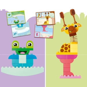 Set Jucarii LEGO DUPLO® - Joc de construit animale (10472) - Img 6
