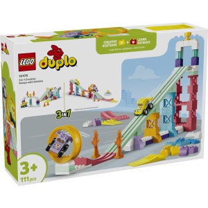 Set Jucarii LEGO DUPLO® - Rampe creative cu vehicule 3 în 1 (10478) - Img 2
