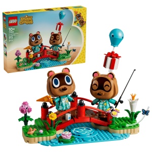 Set LEGO Animal Crossing - Ziua distractivă a lui Timmy și Tommy (77059)