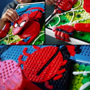Set LEGO Art - Uimitorul Spider-Man (31209) - Img 7