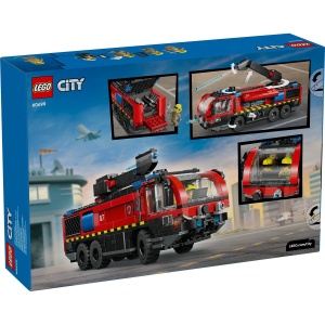 Set LEGO City - Autospecială de pompieri la aeroport (60499) - Img 3