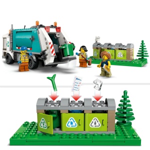 Set LEGO City - Camion de reciclare (60386) - Img 7