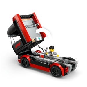 Set LEGO City - Camion F1 cu masinile F1 RB20 si AMR24 (60445) - Img 5
