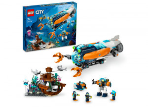 Set LEGO City - Submarin de explorari (60379) - Img 1