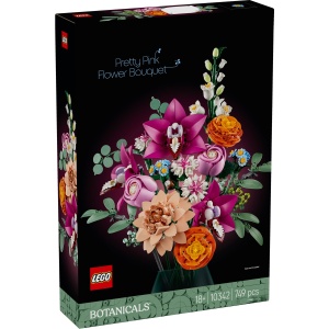 Set LEGO Creator Expert - Buchet de flori roz (10342) - Img 3
