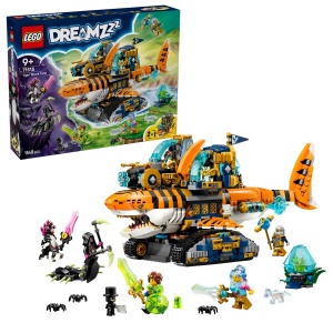 Set LEGO DREAMZzz - Tancul tigru-rechin (71515)