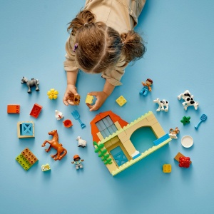 Set LEGO DUPLO - Ingrijirea animalelor la ferma (10416) - Img 4