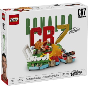 Set LEGO Editions - Cristiano Ronaldo – Momente importante din fotbal (43012) - Img 2