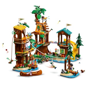 Set LEGO Friends - Casa din copac din tabara de aventuri (42631) - Img 7