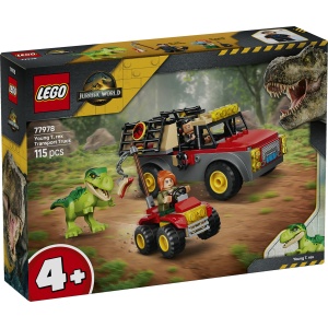 Set LEGO Jurassic World - Camionetă de transport pentru un tânăr T. rex (77978) - Img 2