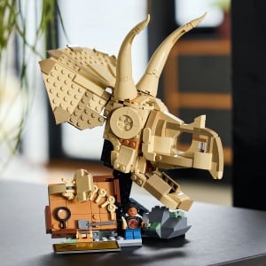 Set LEGO Jurassic World - Fosile de dinozaur: craniu de Triceratops (76969) - Img 5