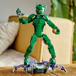 Set LEGO Marvel Super Heroes - Figurina de constructie Green Goblin (76284) - Img 5