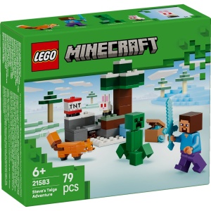 Set LEGO Minecraft - Aventura din Taiga a lui Steve (21583) - Img 2