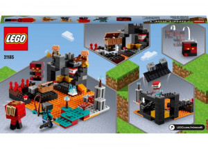 Set LEGO Minecraft - Bastionul din Nether (21185) - Img 3