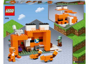 Set LEGO Minecraft - Casa in forma de vulpe (21178) - Img 3