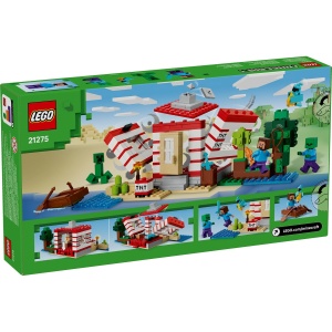 Set LEGO Minecraft - Casa TNT din junglă (21275) - Img 3