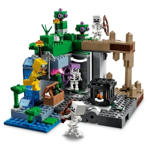 Set LEGO Minecraft - Temnita cu schelete (21189) - Img 7