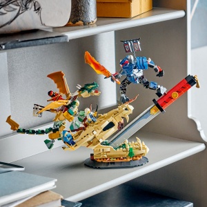 Set LEGO Ninjago - Bătălia de la Sabia Dragonului (71871) - Img 7
