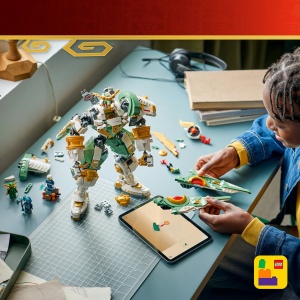 Set LEGO Ninjago - Robotul de Titan al lui Lloyd la a 15-a aniversare (71860) - Img 4