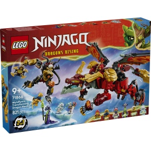 Set LEGO Ninjago - Robotul dragon transformator al lui Wyldfyre (71868) - Img 2