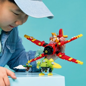 Set LEGO Sonic the Hedgehog - Avionul Tornado-1 al lui Tails (77119) - Img 4