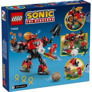 Set LEGO Sonic the Hedgehog - Knuckles vs. Dr. Eggman si robotul Egg Crusher (77005) - Img 3