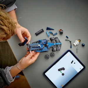 Set LEGO Speed Champions - Masina de curse F1® Williams Racing FW46 (77249) - Img 8