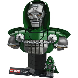 Set LEGO Super Heroes - Bustul Doctorului Doom (76345)