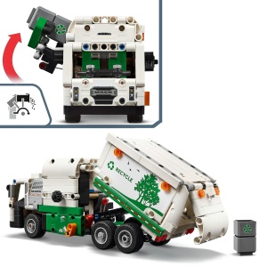 Set LEGO Technic - Camion de gunoi Mack LR Electric (42167) - Img 7