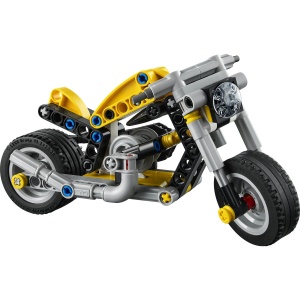 Set LEGO Technic - Motocicletă galbenă (42225) - Img 4