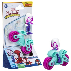 Spiderman Set Motocicleta Si Figurina Ghost Spider 6Cm - Img 4