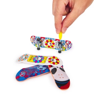 Tech Deck Pachet 4 Piese Fingerboard Papa 9.6Cm - Img 3