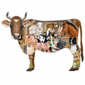 THE LEARNING JOURNEY - PUZZLE ANIMALE DE LA FERMA 200 PIESE - Img 2