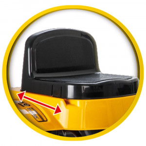 Tractor cu pedale Pilsan Active with Loader 07-315 yellow - Img 4