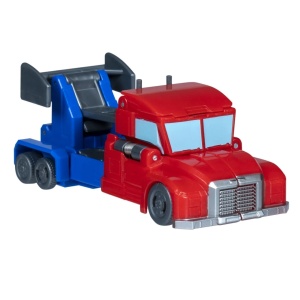 Transformers Earthspark Figurina Optimus Prime 1 Step Smash To Change - Img 4