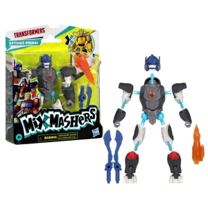 Transformers Mix Mashers Figurina Optimus Primal 12Cm Si Accesorii - Img 5