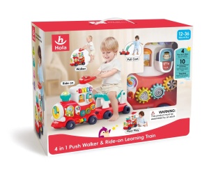 Trenulet 4 In 1 Rosu