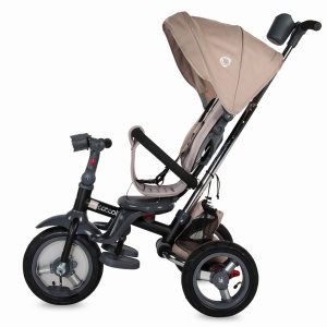 Tricicleta multifunctionala 4in1 cu sezut reversibil Coccolle Velo Air Bej - Img 6