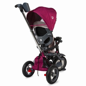 Tricicleta multifunctionala 4in1 cu sezut reversibil Coccolle Velo Air Violet - Img 8